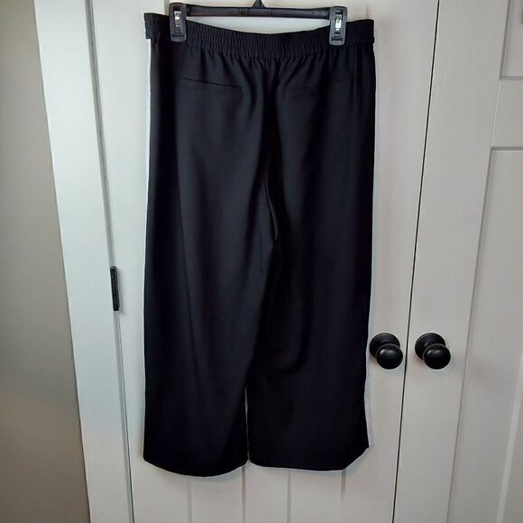 MICHAEL Michael Kors pull on pants Sz L Black and white - Picture 2 of 8